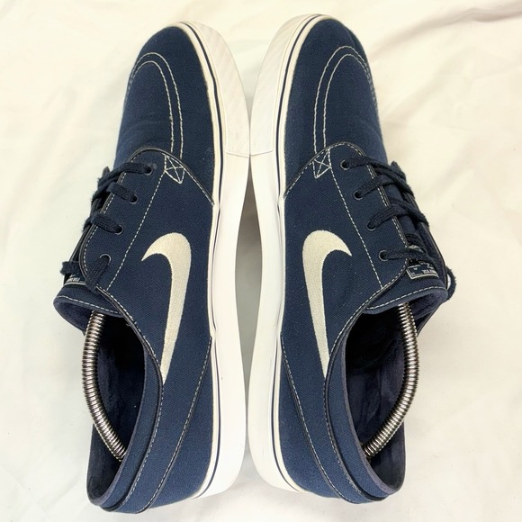 Nike Stefan Janoski Zoom Air 615957-414 Men's Sz 11.5 Blue White Skate Shoes - Picture 5 of 16